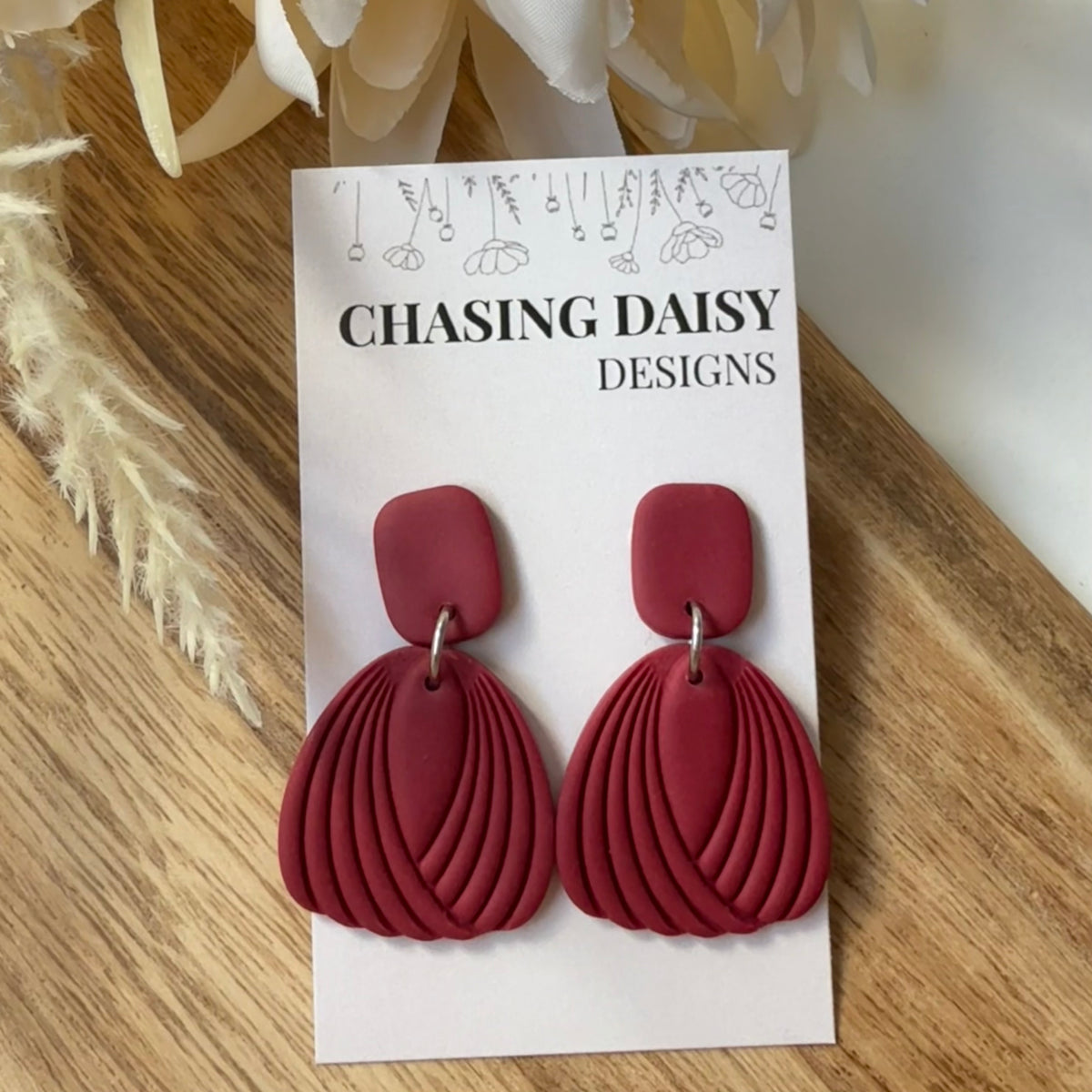 Audrey | Burgundy