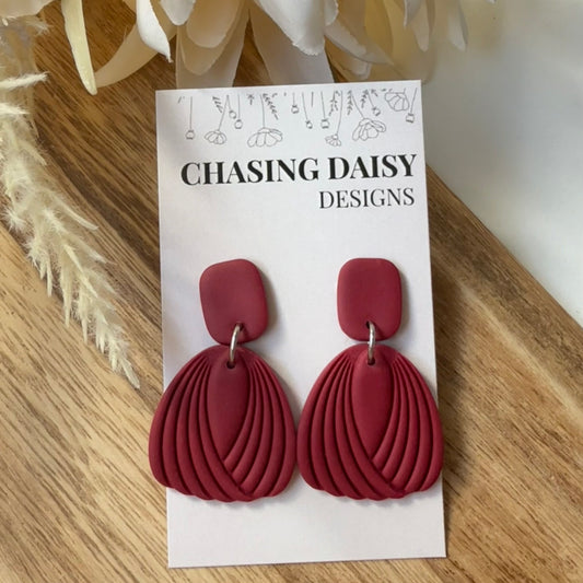 Audrey | Burgundy