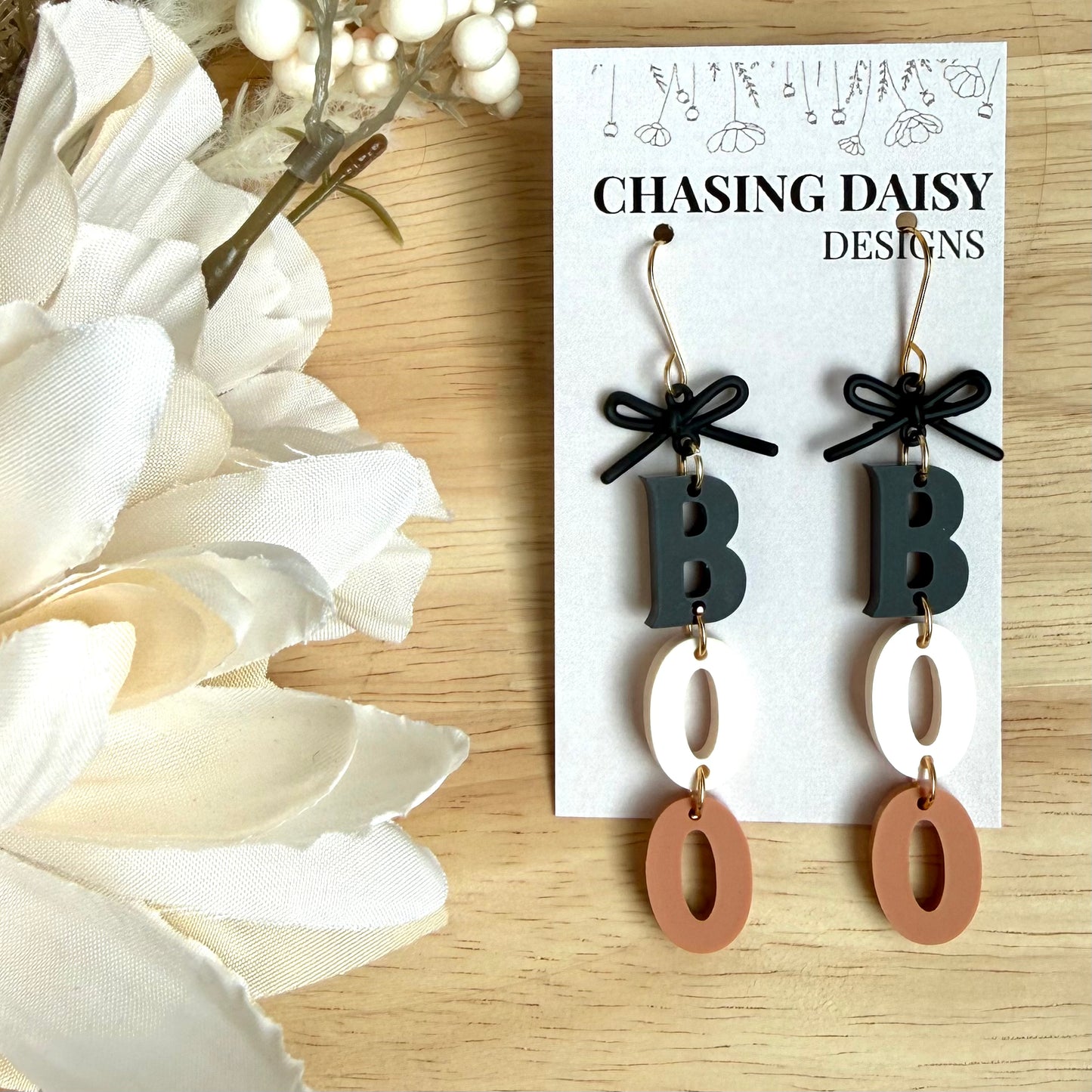 Boo Earrings
