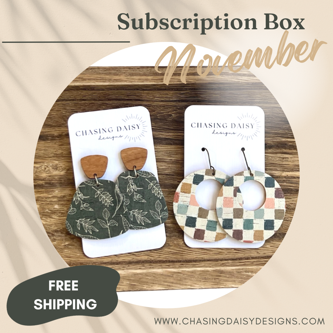 Monthly Earring Box Subscription